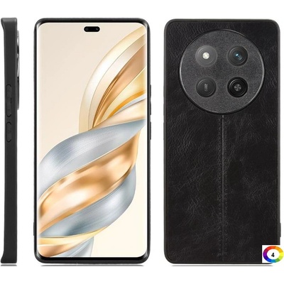 Huawei Honor X60 Pro / X9c / Magic7 Lite 5G Удароустойчив Sewing Cow Pattern Калъф и Скрийн Протектор