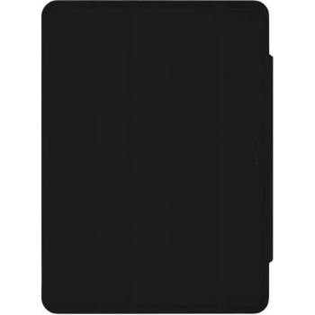 Macally Stand Case - полиуретанов калъф и поставка за iPad Pro 11 M1 (2021), iPad Pro 11 (2020) (черен)