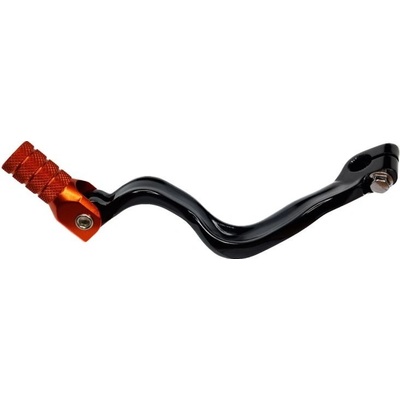ACCEL řadicí páka KTM SX 65 98-08 hliníková barva černá koncovka oranžová (SX65) (46034031200)