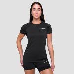 GymBeam Дамска тениска за бягане Pulse Running Black XL