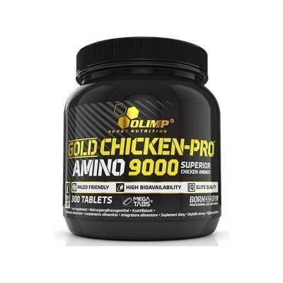 Olimp Sport Nutrition Аминокиселини Gold Chicken Pro Amino 9000, 300 таблетки, 3681