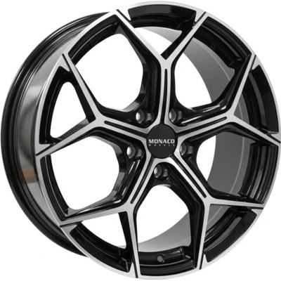 MONACO WHEELS GP16 8x20 5x112 ET44 gloss black polished