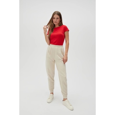 Marisse Women's Tracksuits L-Dr-4600 L.Beige krémová červená Moodo