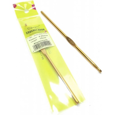 Hliníkový háček SKC 4 mm 15 cm