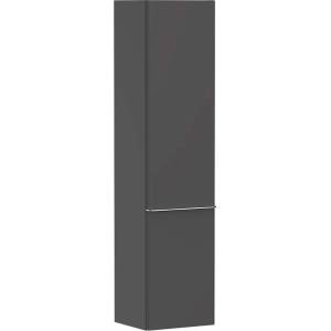 Hansgrohe Xelu Q - Шкаф висок 40x165x35 см, 2 врати, панти отдясно, матово сиво/хром 54140000 (54140000)