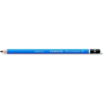 STAEDTLER Графитен молив, 4B, шестоъгълен, STAEDTLER "Mars Lumograph 100" 100-4B (100-4B)