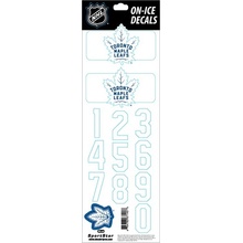 Sportstape ALL IN ONE HELMET DECALS - TORONTO MAPLE LEAFS - DARK HELMET