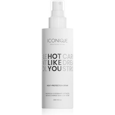 ICONIQUE Professional HOT LIKE YOU Heat protection ochranný sprej na tepelnú úpravu vlasov 200 ml