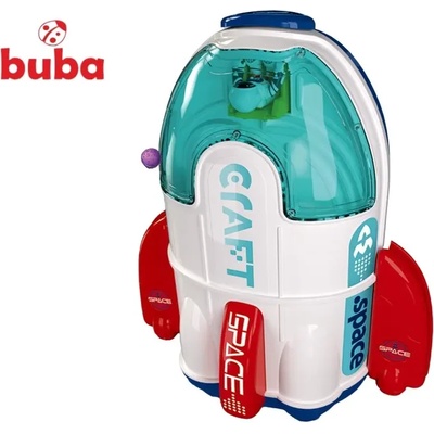 Детска играчка Космически кораб с пулт Buba Space Craft, 13 елемента