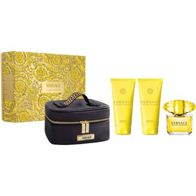 Versace Комплект Yellow Diamond, с несесер, 3 части
