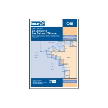 Imray C40 Le Croisic to Les Sables d'Olonne