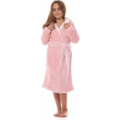 Dievčenský župan Holiday II ružový