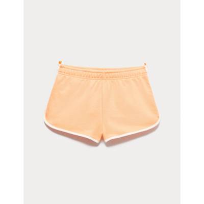 Marks & Spencer Спортни шорти с висок процент памук (6-16 години) Marks & Spencer оранжева Marks & Spencer | Oranzhev | Момичешки | 8-9 години