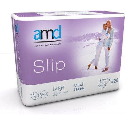 AMD Slip Maxi inkontinenčné plienky L 20 ks