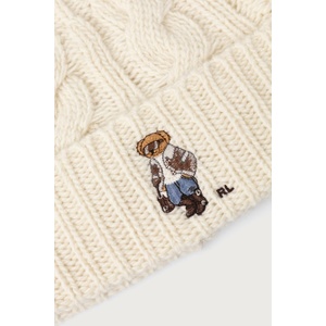 Ralph Lauren шапка дамска от вълнена материя (455P23848)