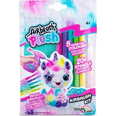 Canal Toys Комплект маркери и шаблони за аерограф Canal Toys Airbrush plush (CTOFG239)