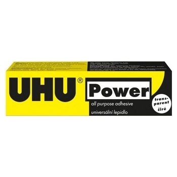 UHU POWER TRANSPARENT číre kontaktné lepidlo 45 ml