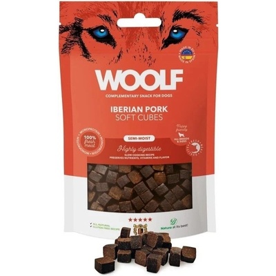 Woolf Dog Soft Cubes Iberian Pork 100 g