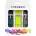 Trender Каишки Trender - Trio Bundle, 22 mm, 3 броя, зелени/сива (TR-TRIO12)