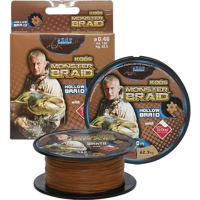 KOÓS Šňůra 12X Monster Braid 150m 0,76mm 200lb