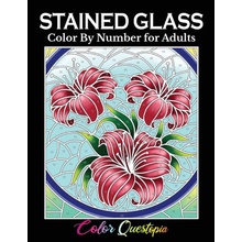 Stained Glass Color by Number For Adults