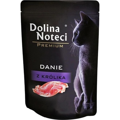 Dolina Noteci Premium Котешка Чиния с Заек 85 г