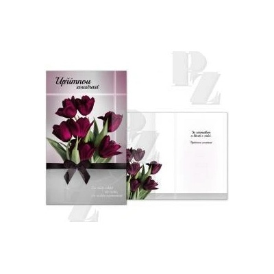 Blahopřání bez textu Kondolence T M13-066, MFP Paper