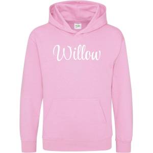 AWD Детски суичър AWD Unisex Kids Cotton Pull Over Hoodie - Baby Pink
