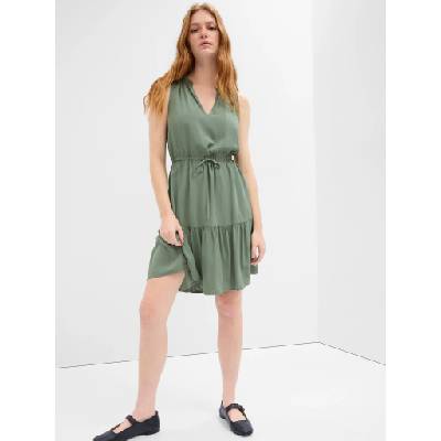 GAP Мини рокля без ръкави GAP GAP | Zelen | ЖЕНИ | XXS