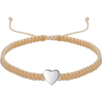 Olivie Provázkový náramek SRDCE 9680