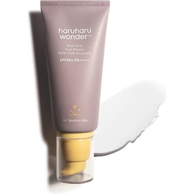 Haruharu wonder Black Rice Pure Mineral Relief Daily Sunscreen SPF50+ 50 ml