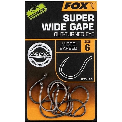Fox Edges Super Wide Gape Out Turned Eye vel.5 10 ks