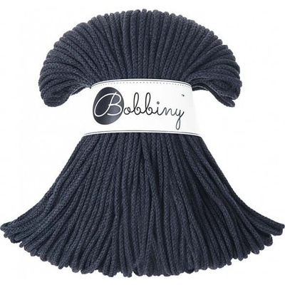 Bobbiny šňůry junior 3 mm Džínová ( Jeans)
