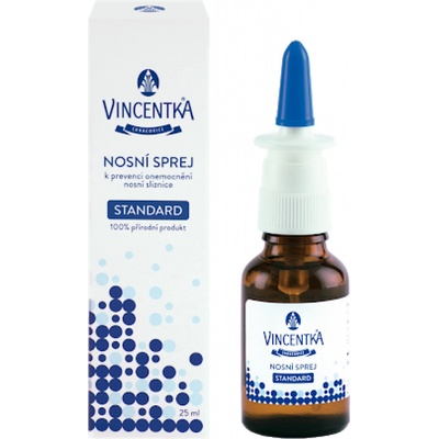 Vincentka Standard nosní sprej 25 ml – Zboží Dáma