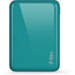 Ttec Външна батерия ReCharger 10.000mAh Universal Mobile Charger - Тюркоаз