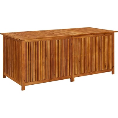 Градинска кутия за съхранение 175x80x75 см акациево дърво масив