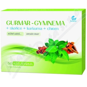 Jukl Gurmar-Gymnema+skořice+kurkuma 60 vega tablet