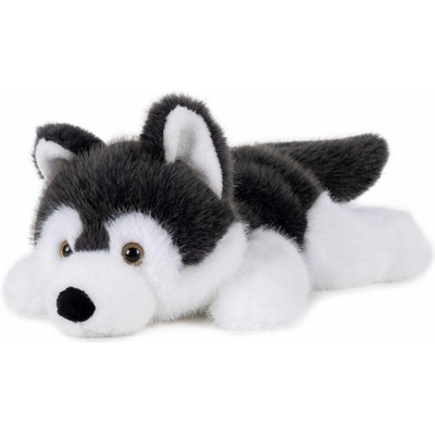 Pes husky ležící plyš 30cm +