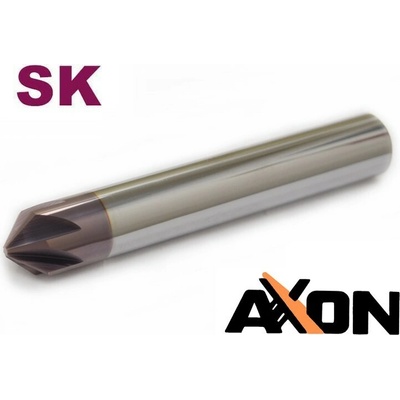 SK fréza pr. 8,0 mm 5bř. pro srážení hran 90° TiAlN , AXON VK55-FP5-90-080