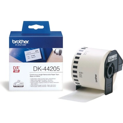 BROTHER DK-44205 (bílá papírová role, 62 mm) DK44205