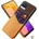 realme 8/8 Pro Удароустойчив Cloth Texture Кожен Калъф и Протектор
