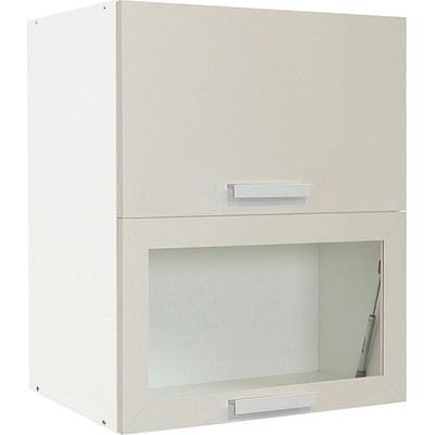 Matis Кухненски шкаф горен с две повдигащи врати in vh60 пясък мат