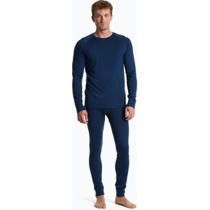 WOOLCANO Мъжки комплект термобельо WOOLCANO Merino SET0540 navy blue