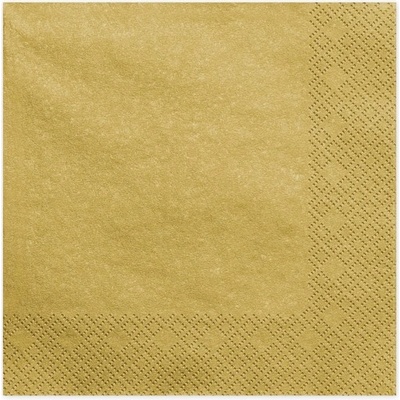 PartyDeco Парти Салфетки в Златно