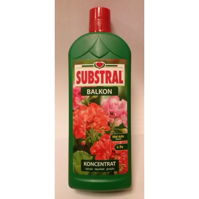 SUBSTRAL Tekuté hnojivo pre pelargónie 1L