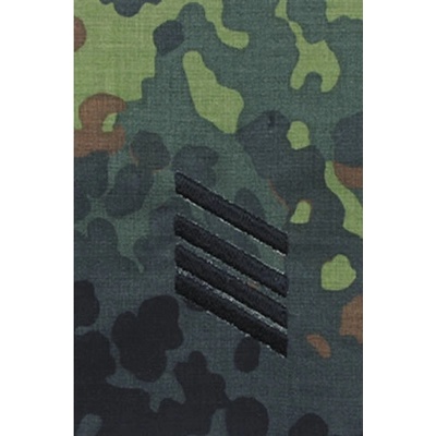 Bundeswehr Nárameník BW STABSGEFREITER FLECKTARN / černé vyšití