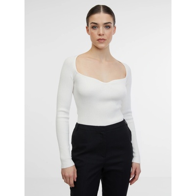 Orsay White Women's Bodysuit šedé