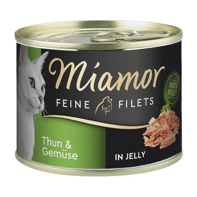 MIAMOR Feline Filets Tuniak so zeleninou v želé 185 g