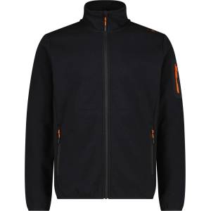 CMP Мъжко поларено яке CMP Jacquard Knitted Jacket Fleece jacket - Nero - размер 56 (EU) (005-7021-0216)