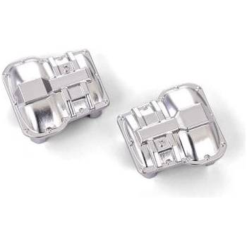 Traxxas капак на скоростната кутия полуматов хром (2)